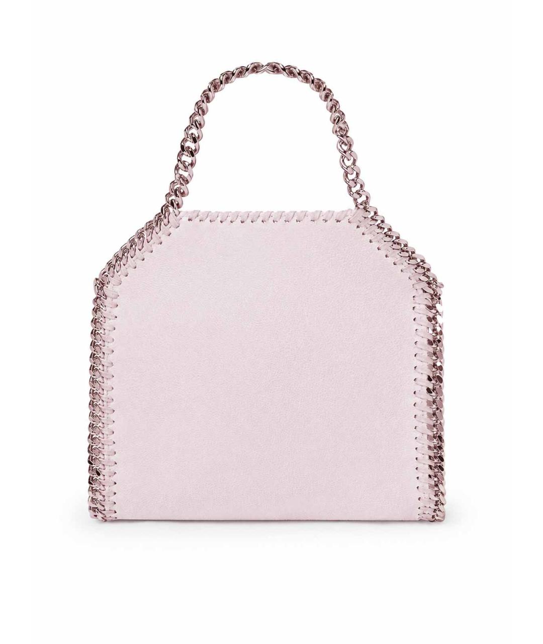 STELLA MCCARTNEY Розовая сумка тоут из искусственной кожи, фото 3