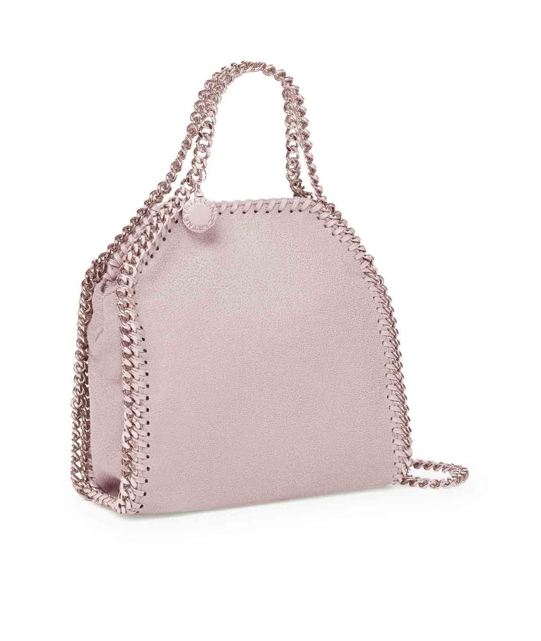 STELLA MCCARTNEY Розовая сумка тоут из искусственной кожи, фото 2