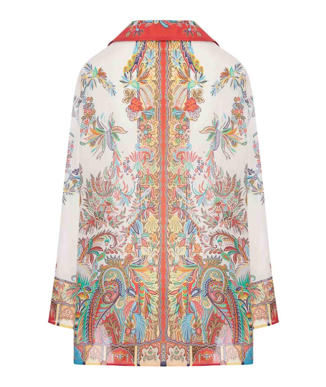 ETRO Белая шелковая рубашка, фото 2