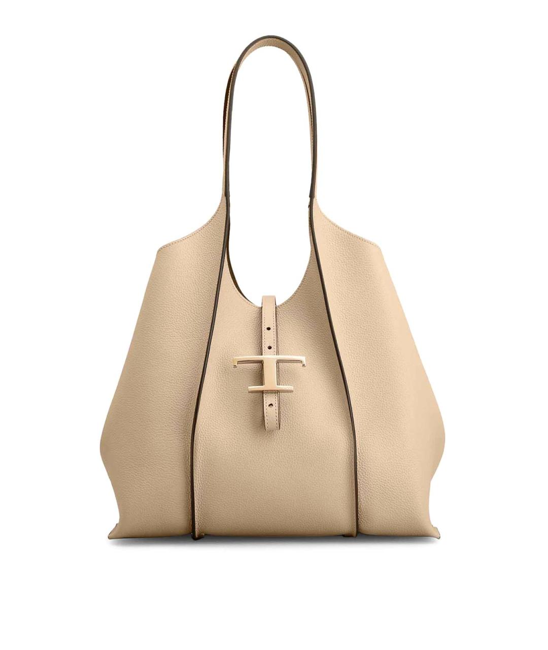 TOD'S Розовая кожаная сумка тоут, фото 1