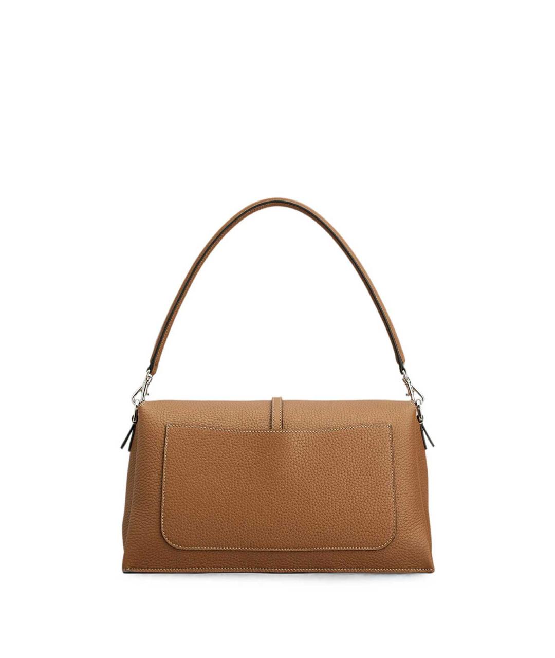 TOD'S Коричневая кожаная сумка через плечо, фото 3