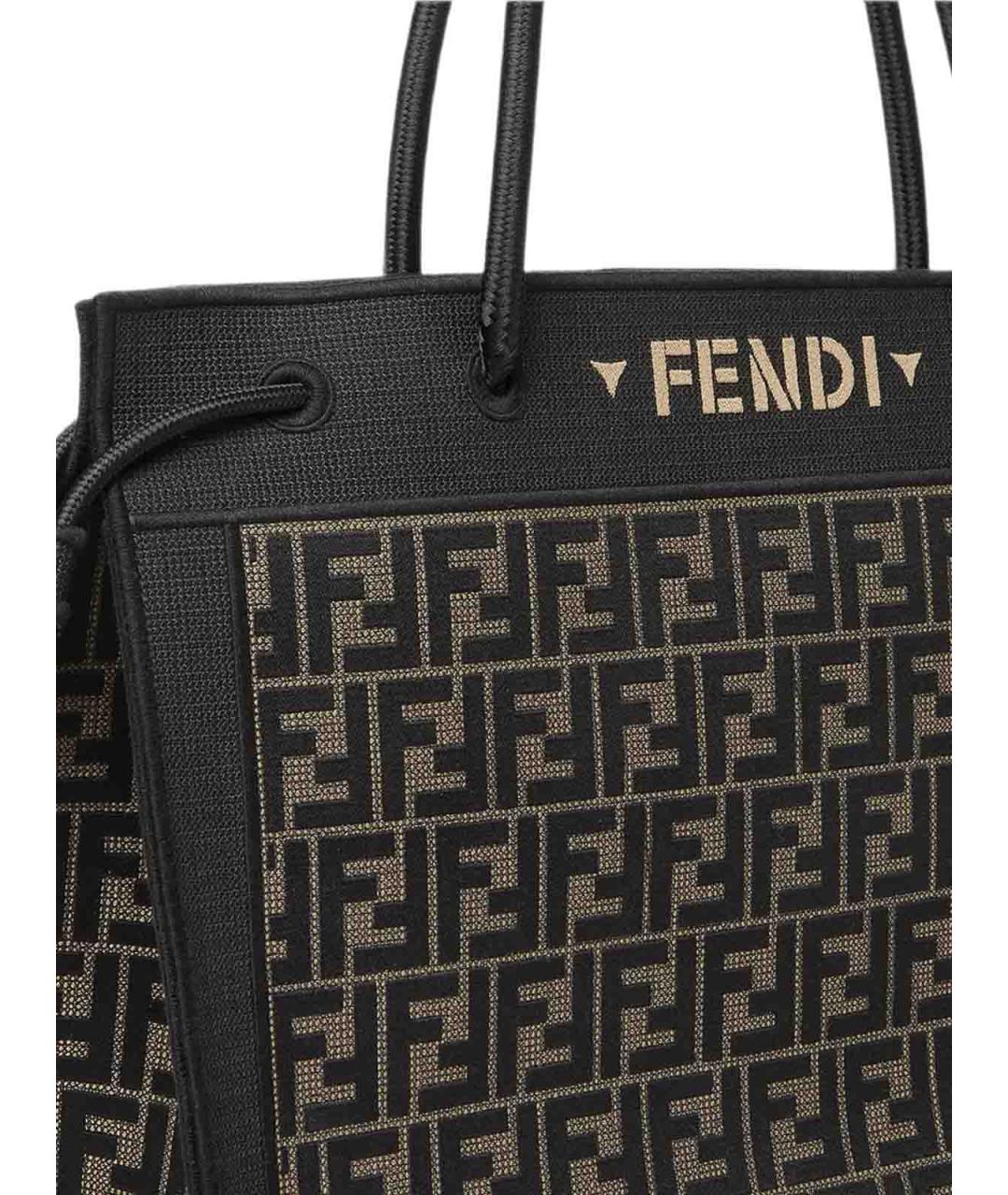 FENDI Мульти тканевая сумка тоут, фото 2