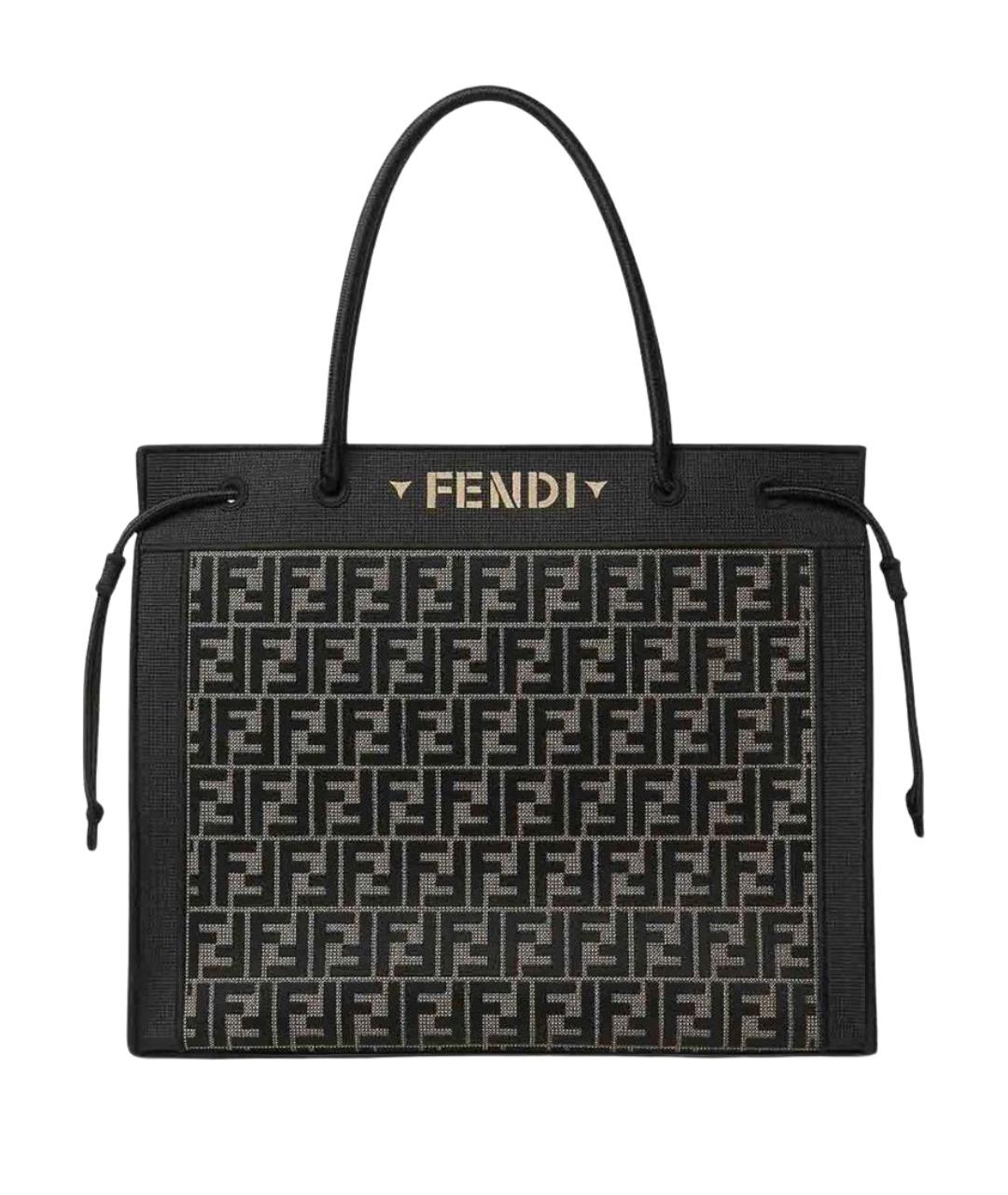 FENDI Мульти тканевая сумка тоут, фото 1