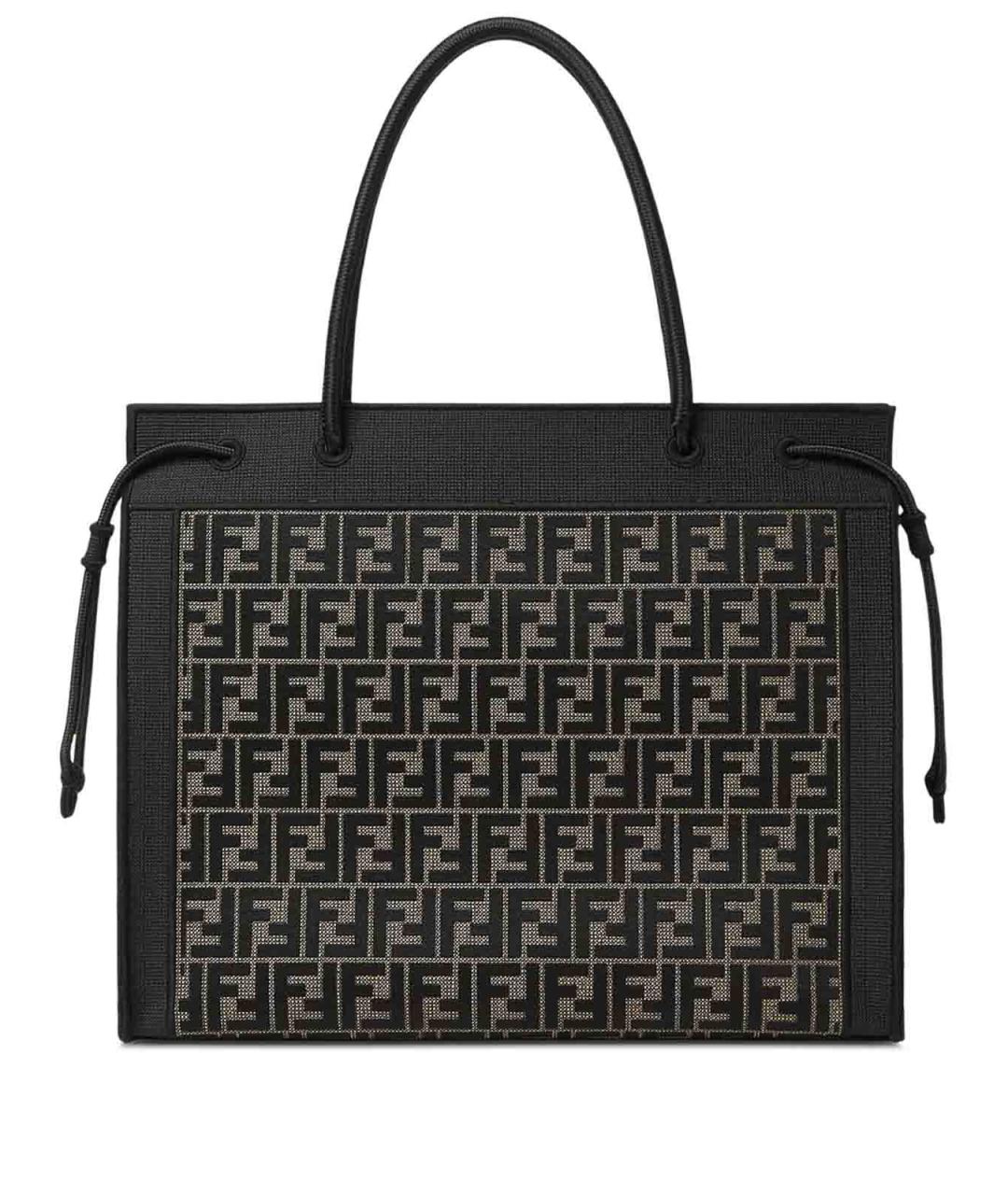 FENDI Мульти тканевая сумка тоут, фото 4