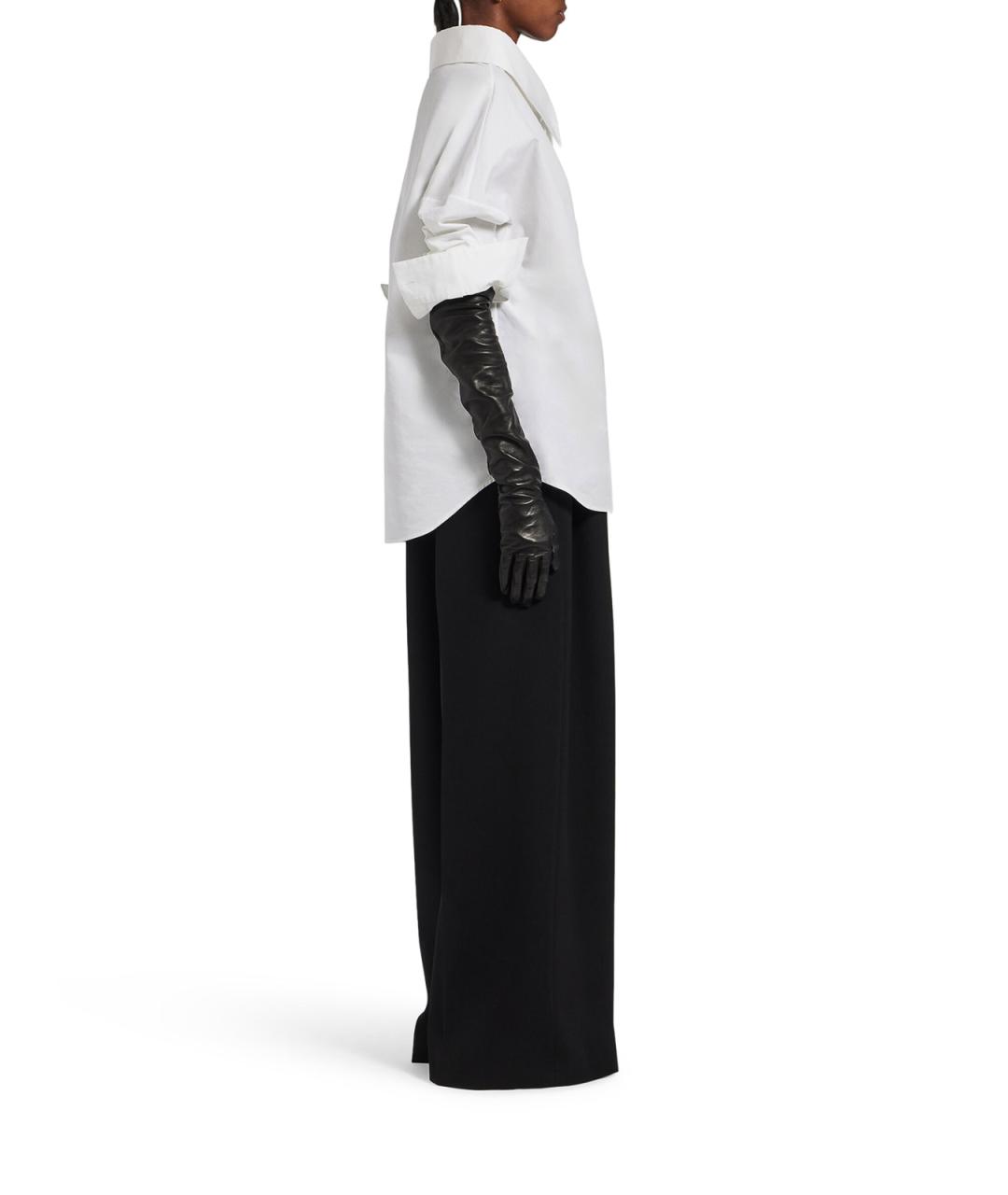 BALENCIAGA Белая хлопковая рубашка, фото 4