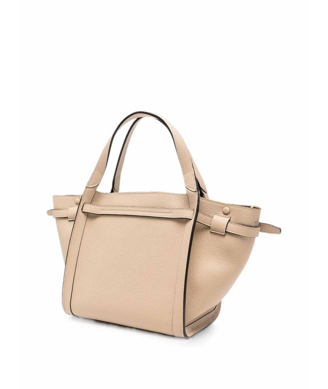 TOD'S Розовая кожаная сумка тоут, фото 2