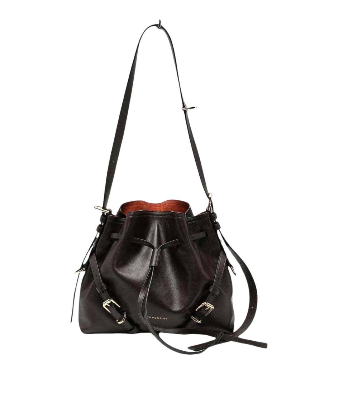 GIVENCHY Коричневая кожаная сумка тоут, фото 1