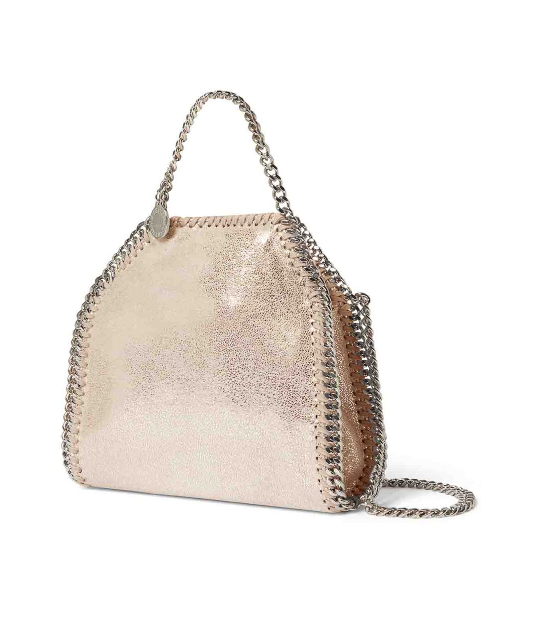 STELLA MCCARTNEY Бежевая сумка тоут из искусственной кожи, фото 3