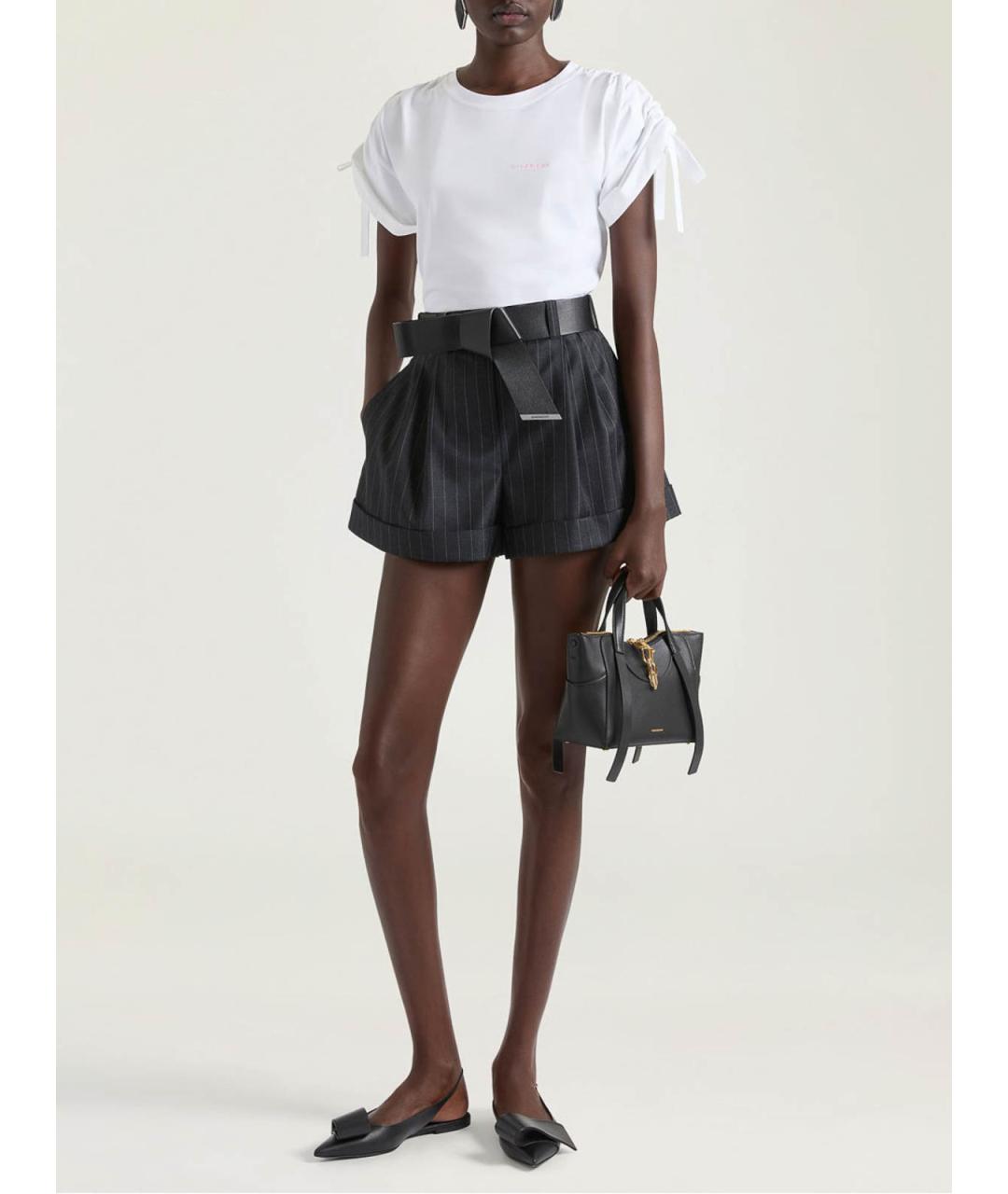 GIVENCHY Белая хлопковая футболка, фото 2