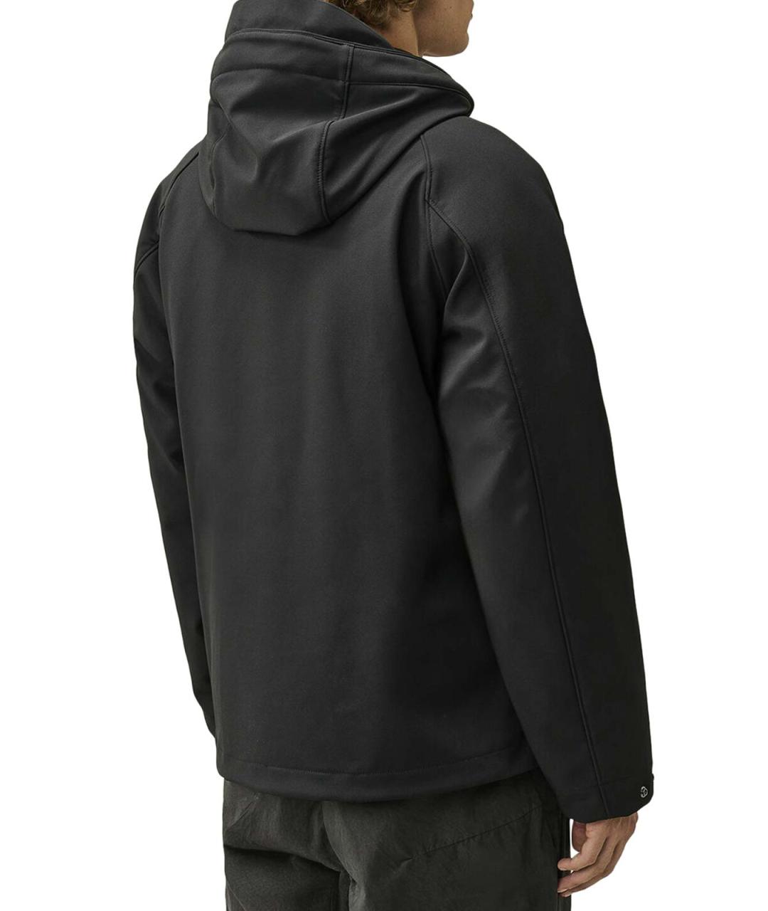 CP COMPANY Черная полиэстеровая куртка, фото 4