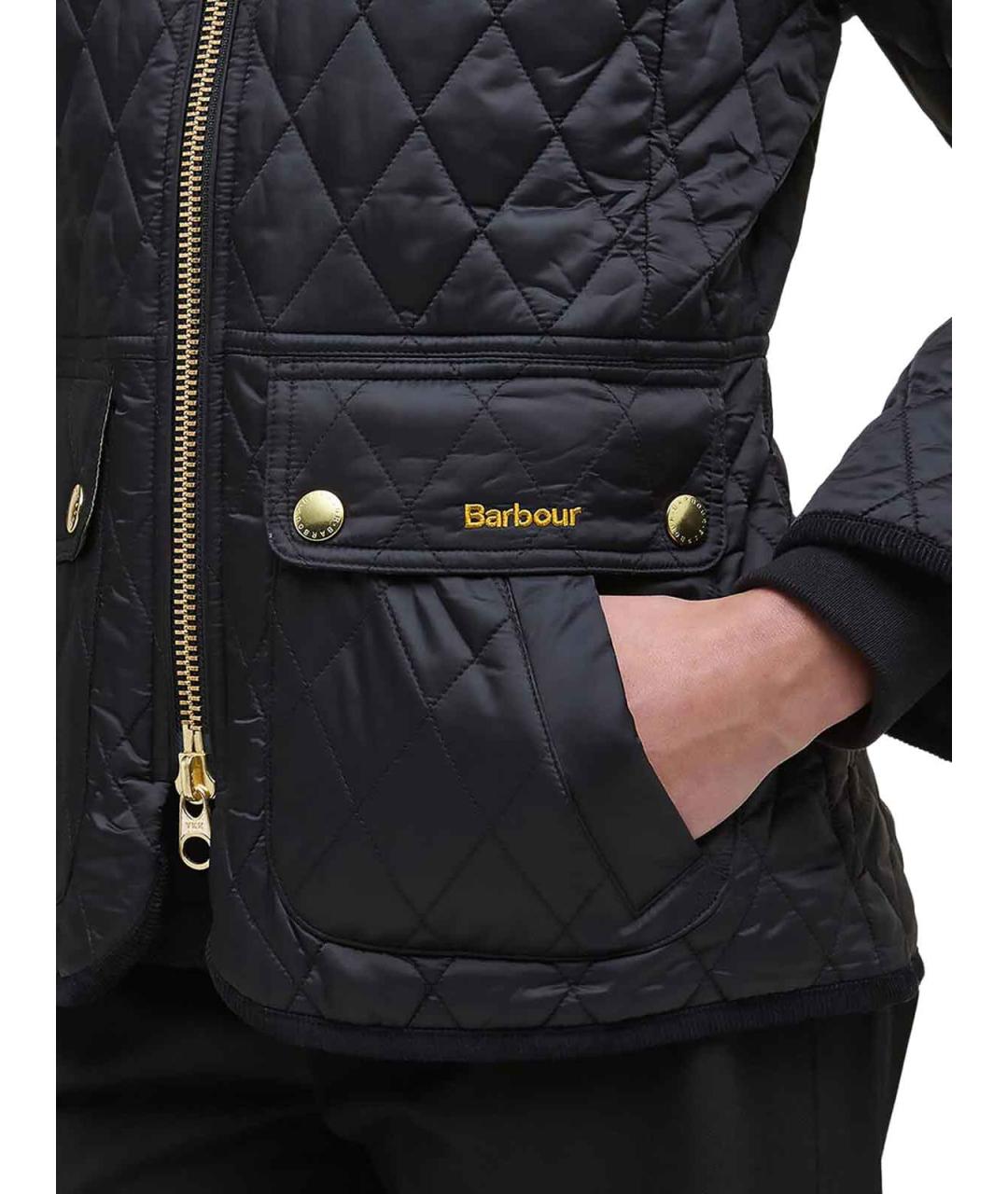 BARBOUR Черная куртка, фото 5