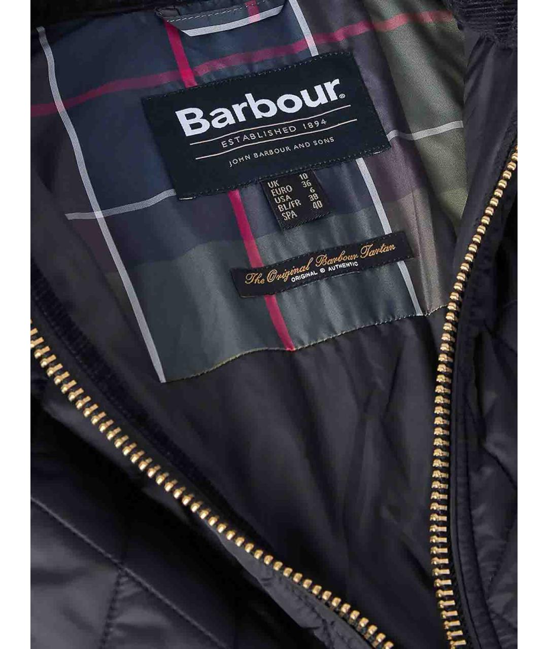 BARBOUR Черная куртка, фото 7