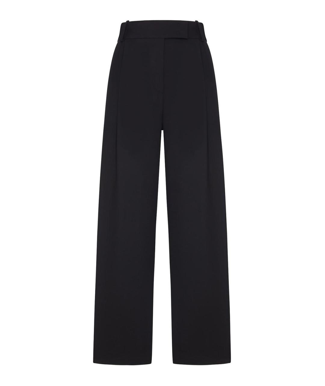 GIORGIO ARMANI Черные брюки широкие, фото 1