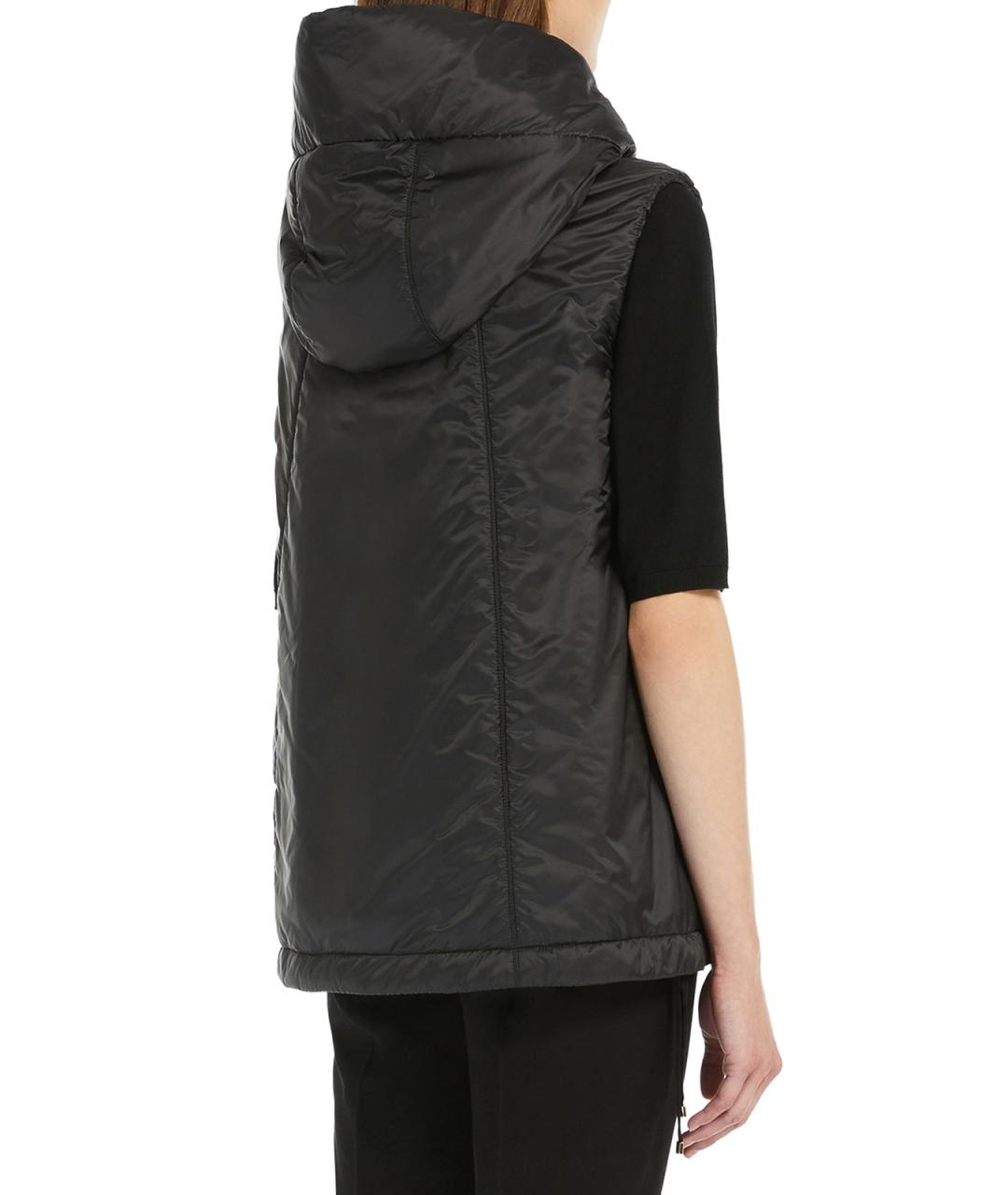 MAX MARA Черный жилет, фото 4