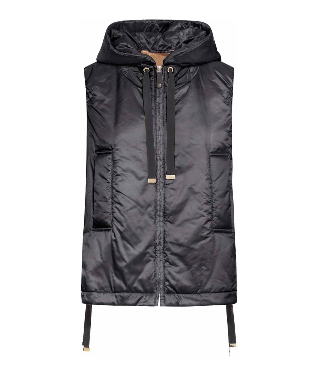 MAX MARA Черный жилет, фото 1