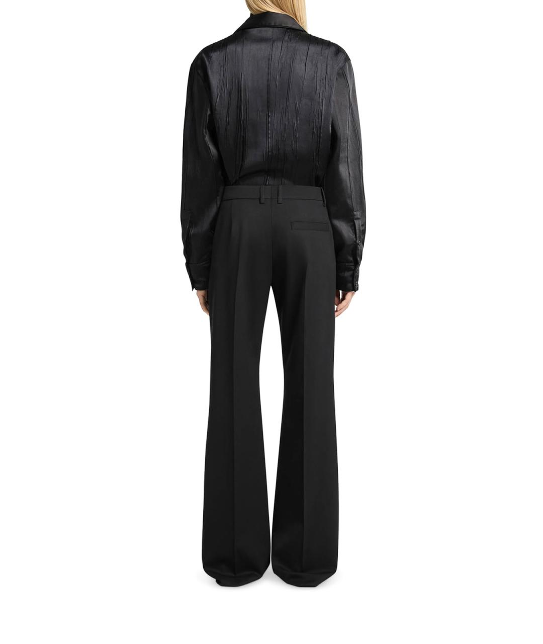 COURREGES Черная ацетатная рубашка, фото 4