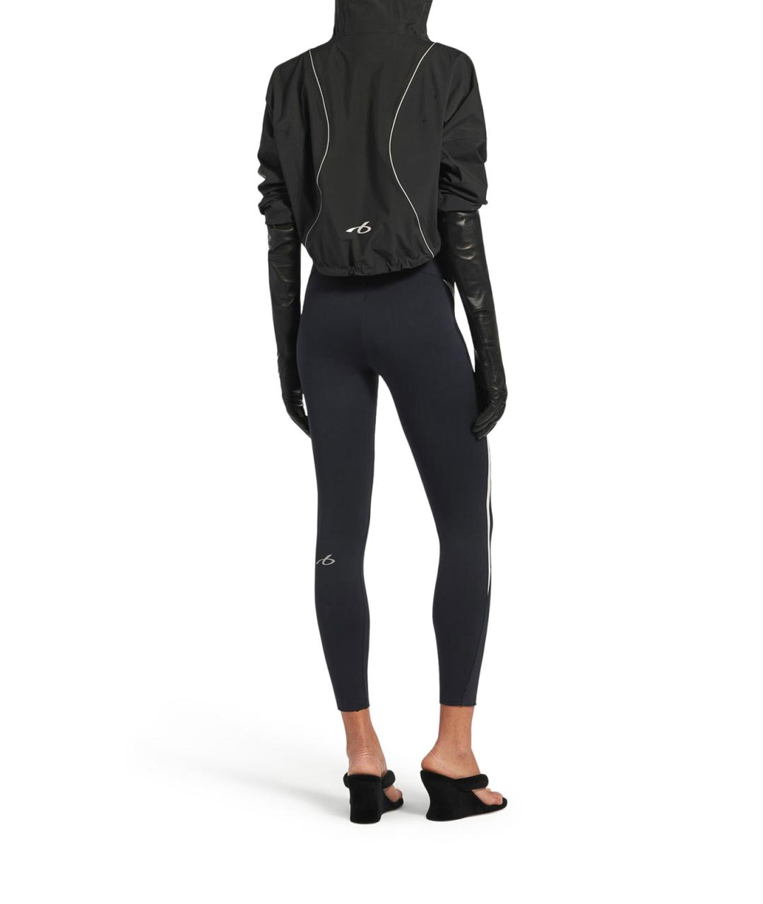 BALENCIAGA Черная полиэстеровая куртка, фото 4