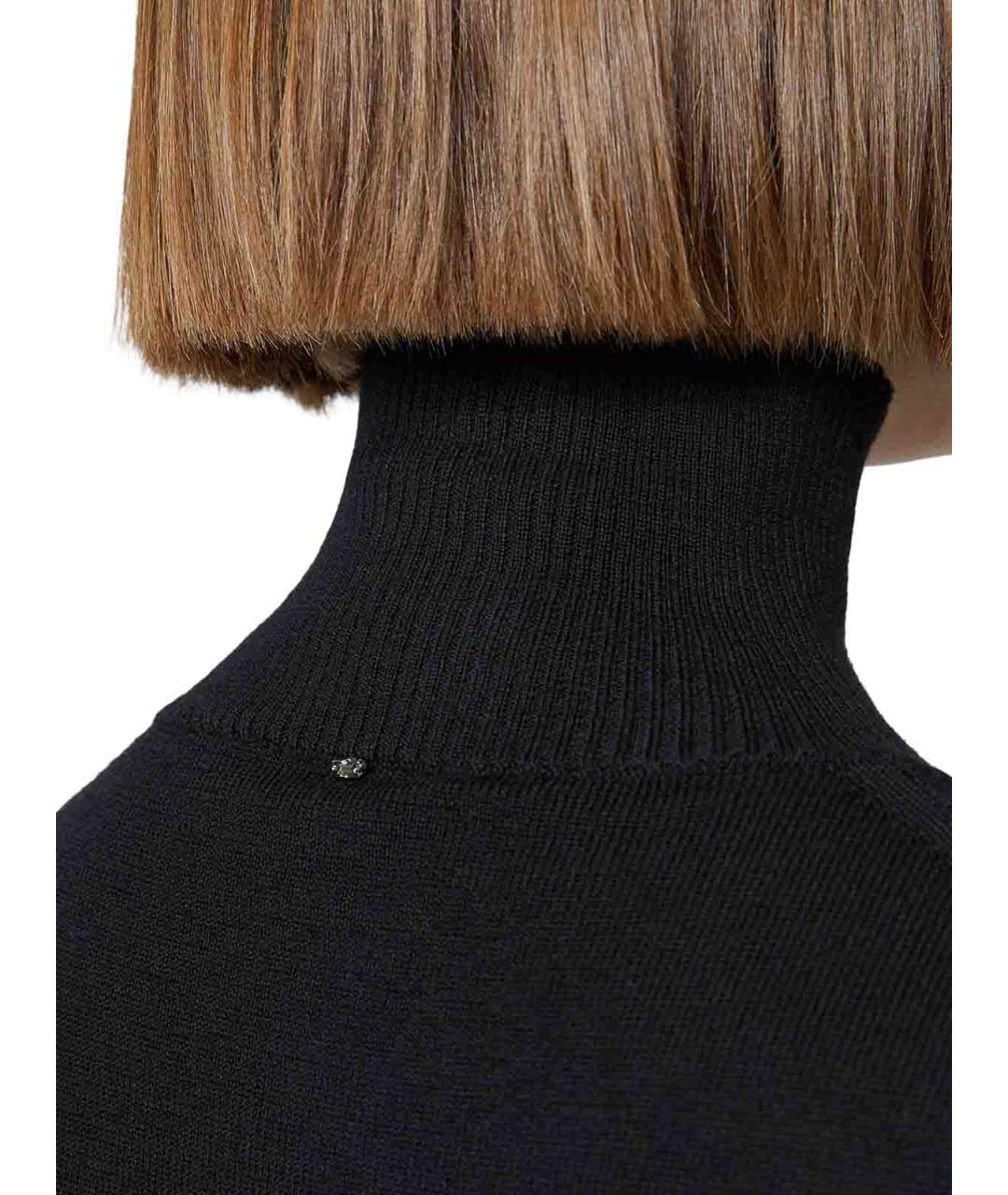 SPORTMAX Черная шерстяная майка, фото 6