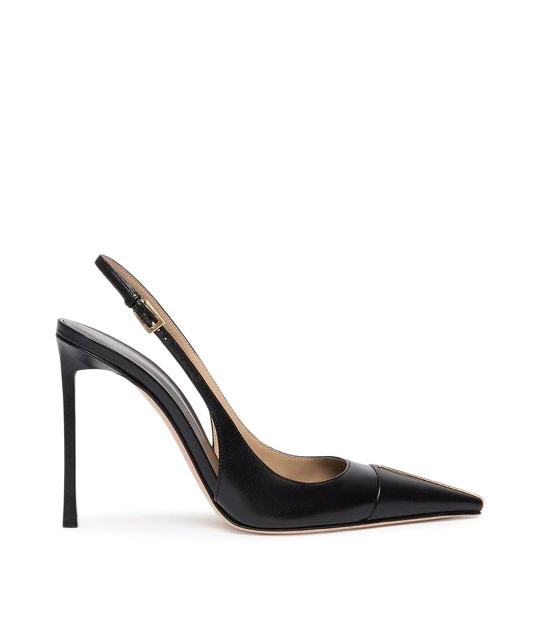 TOM FORD Черные кожаные туфли, фото 1