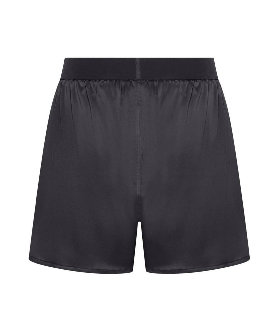 TOM FORD Черные шелковые шорты, фото 2