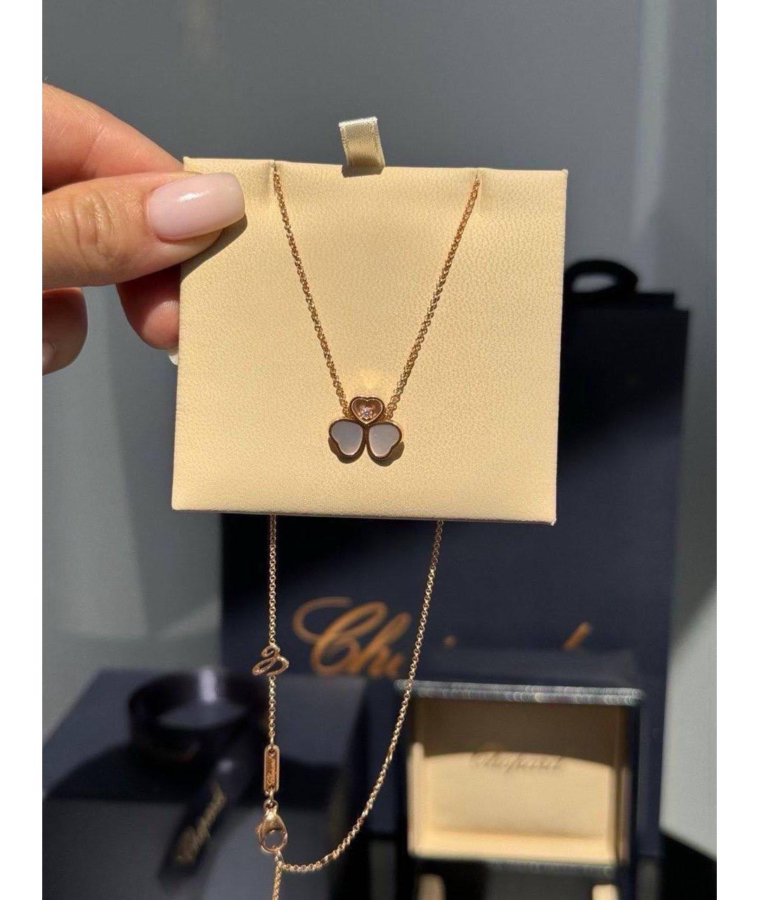 CHOPARD Золотое колье из розового золота, фото 4