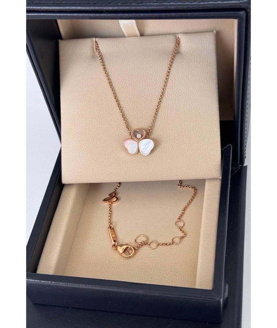 CHOPARD Золотое колье из розового золота, фото 2
