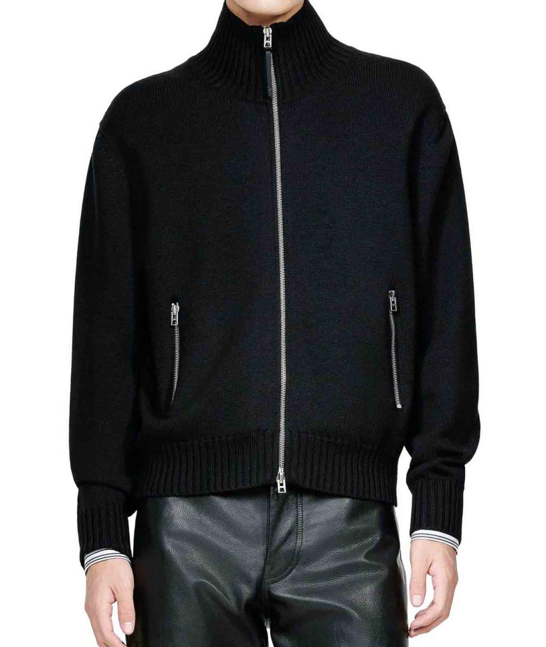 TOM FORD Черный шерстяной кардиган, фото 3