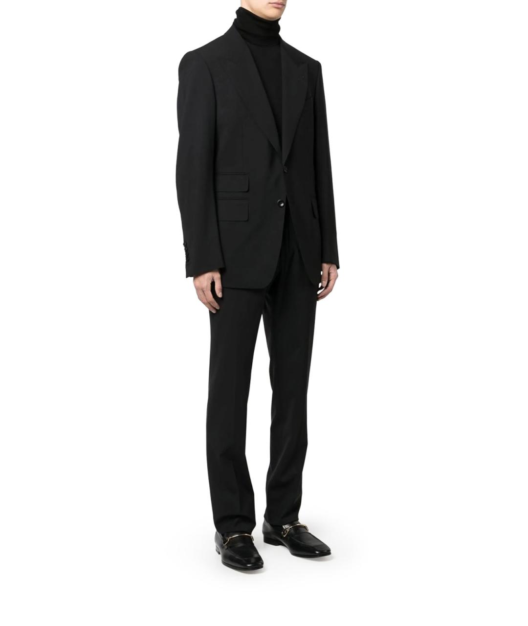 TOM FORD Черный классический костюм, фото 4