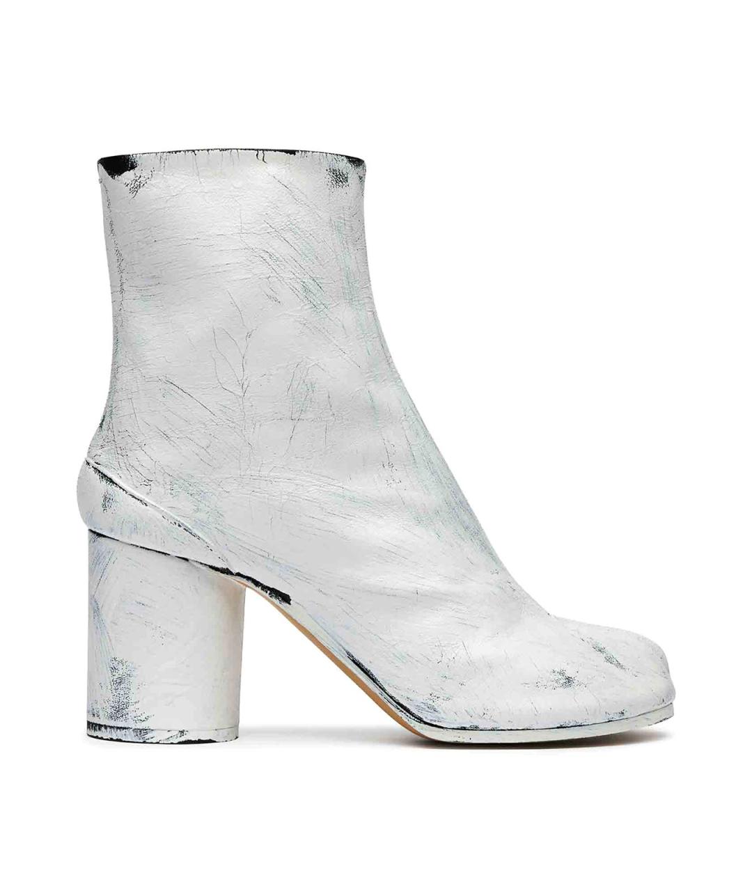 MAISON MARGIELA Мульти кожаные ботильоны, фото 6