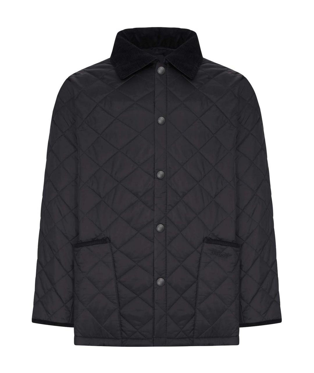 BARBOUR Черное пальто, фото 1