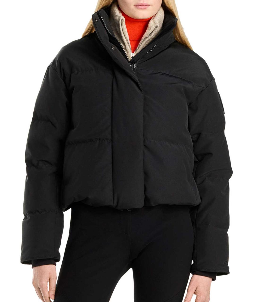 CANADA GOOSE Черная полиэстеровая куртка, фото 3