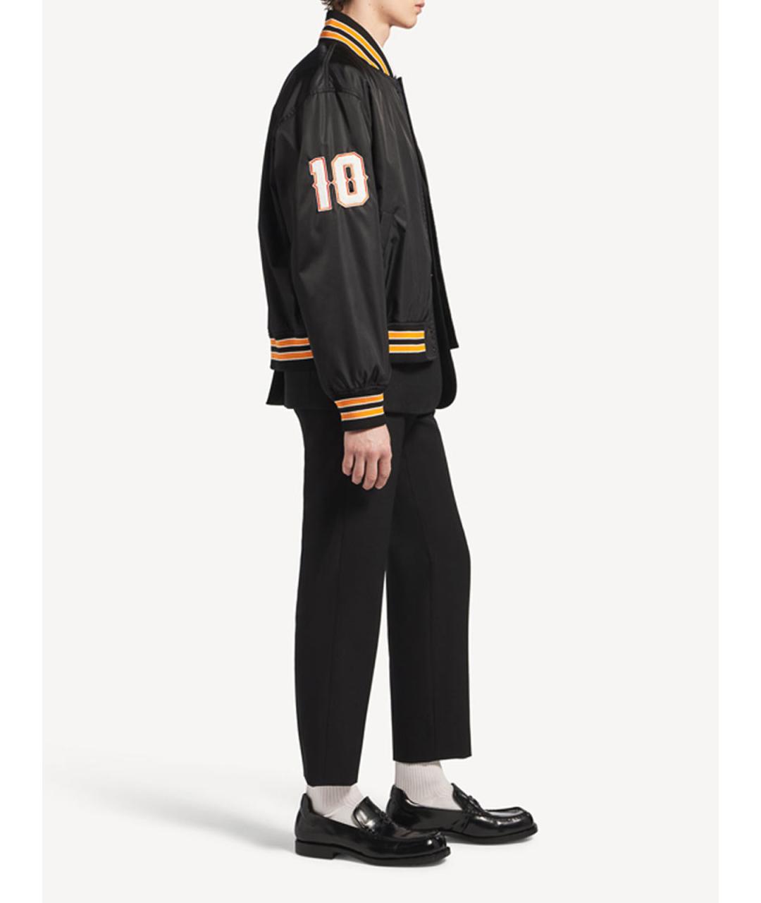 BALENCIAGA Черная полиэстеровая куртка, фото 3