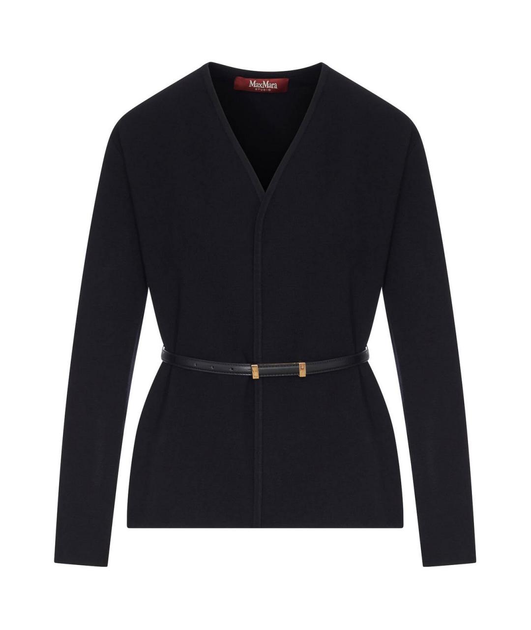 MAX MARA Черный кардиган, фото 1