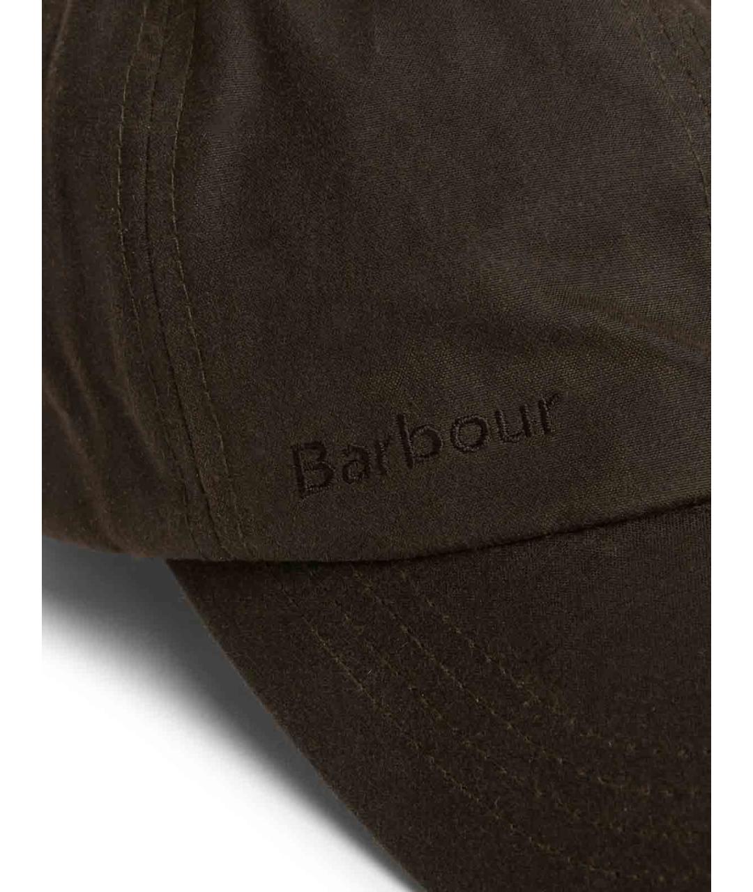 BARBOUR Хаки хлопковая кепка/бейсболка, фото 3