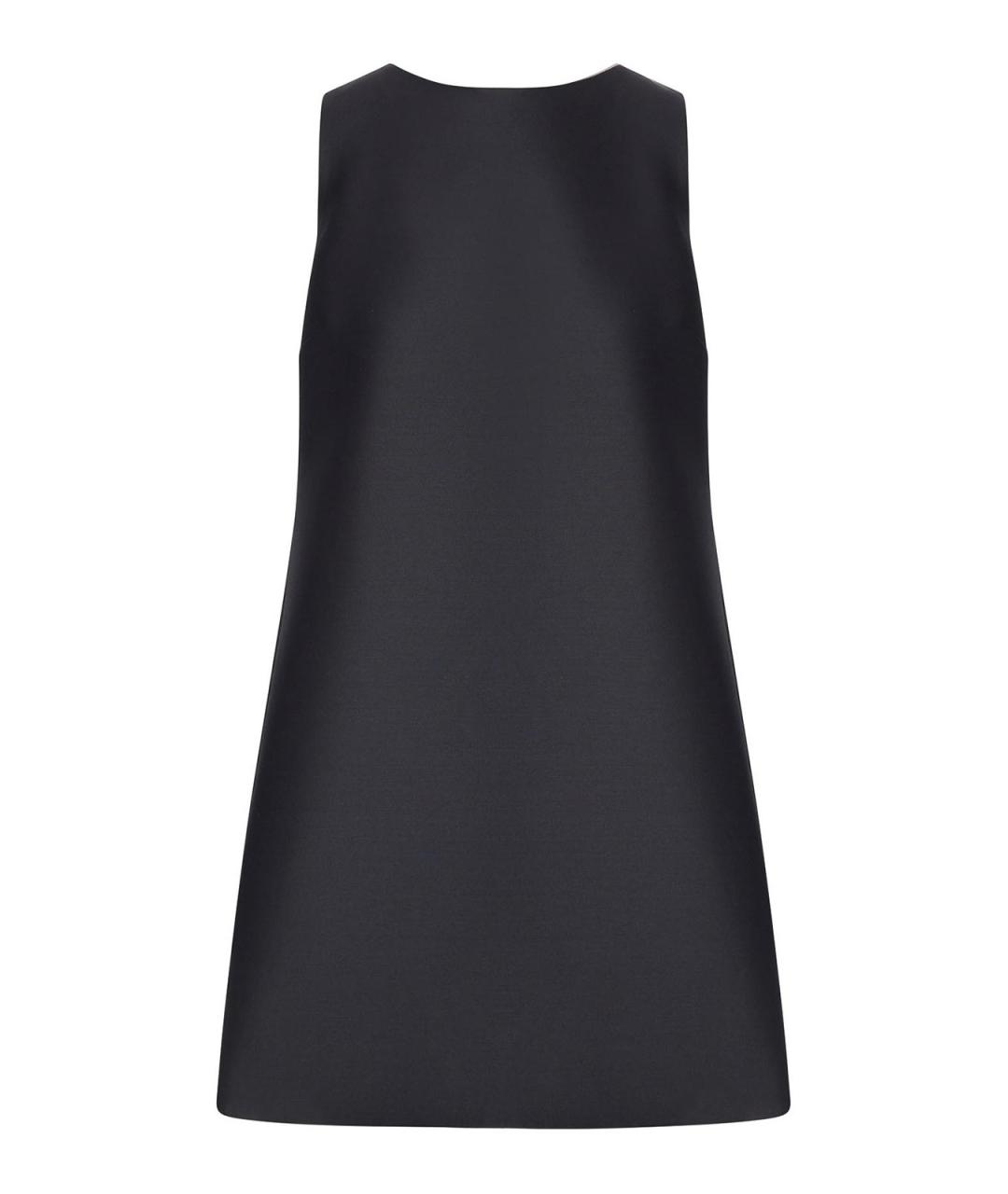 BALENCIAGA Черное шерстяное платье, фото 1