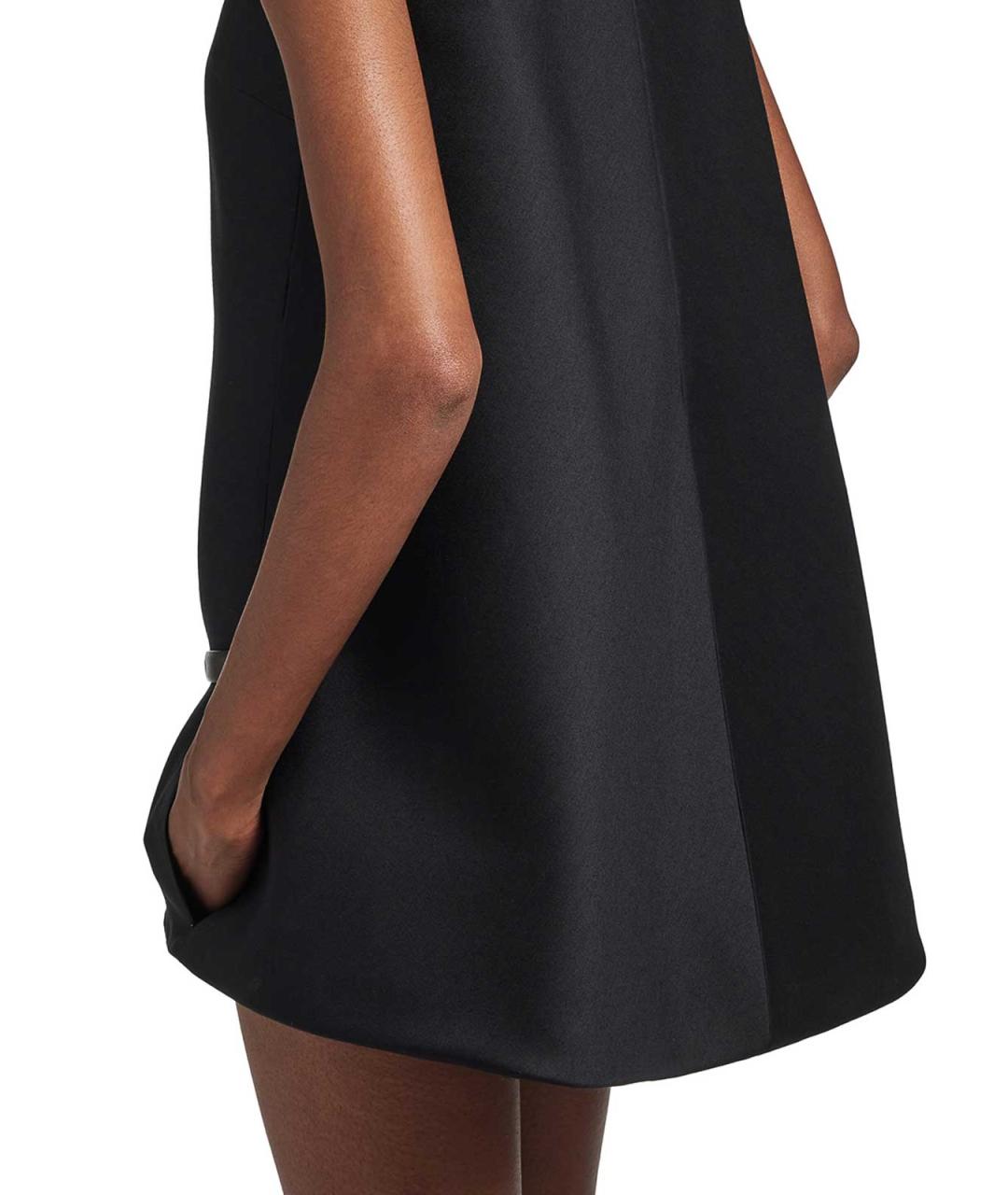 BALENCIAGA Черное шерстяное платье, фото 6