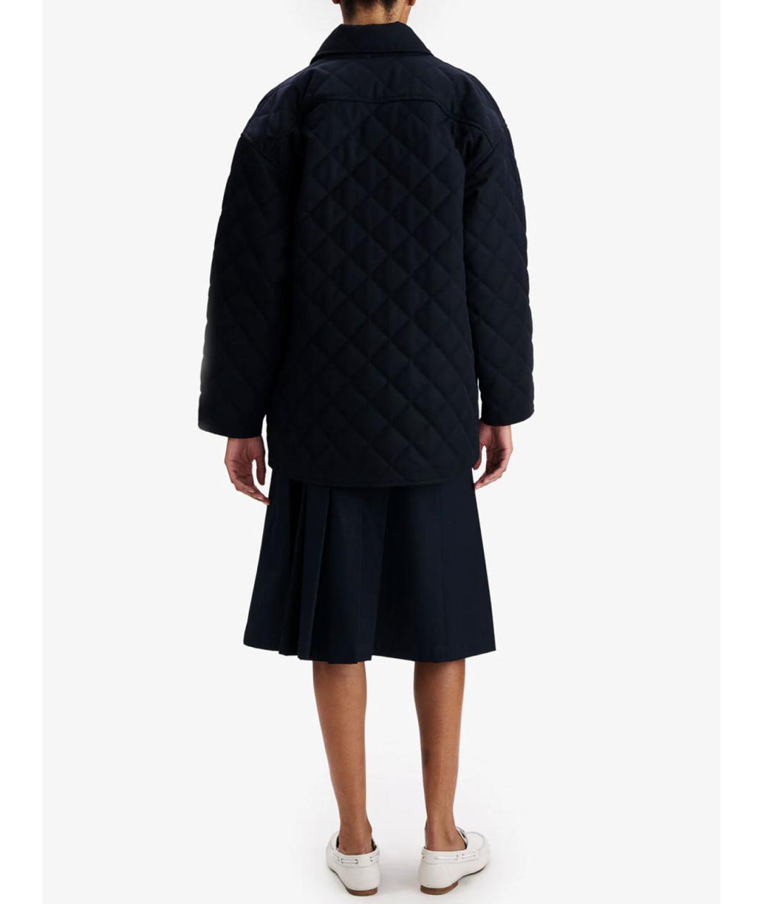 A.P.C. Темно-синяя полиэстеровая куртка, фото 3