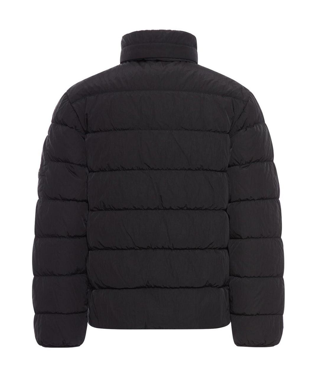 CP COMPANY Черный полиамидовый пуховик, фото 2