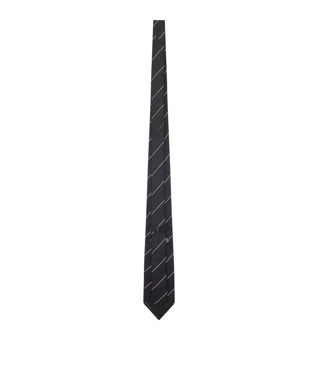 TOM FORD Черный шелковый галстук, фото 2