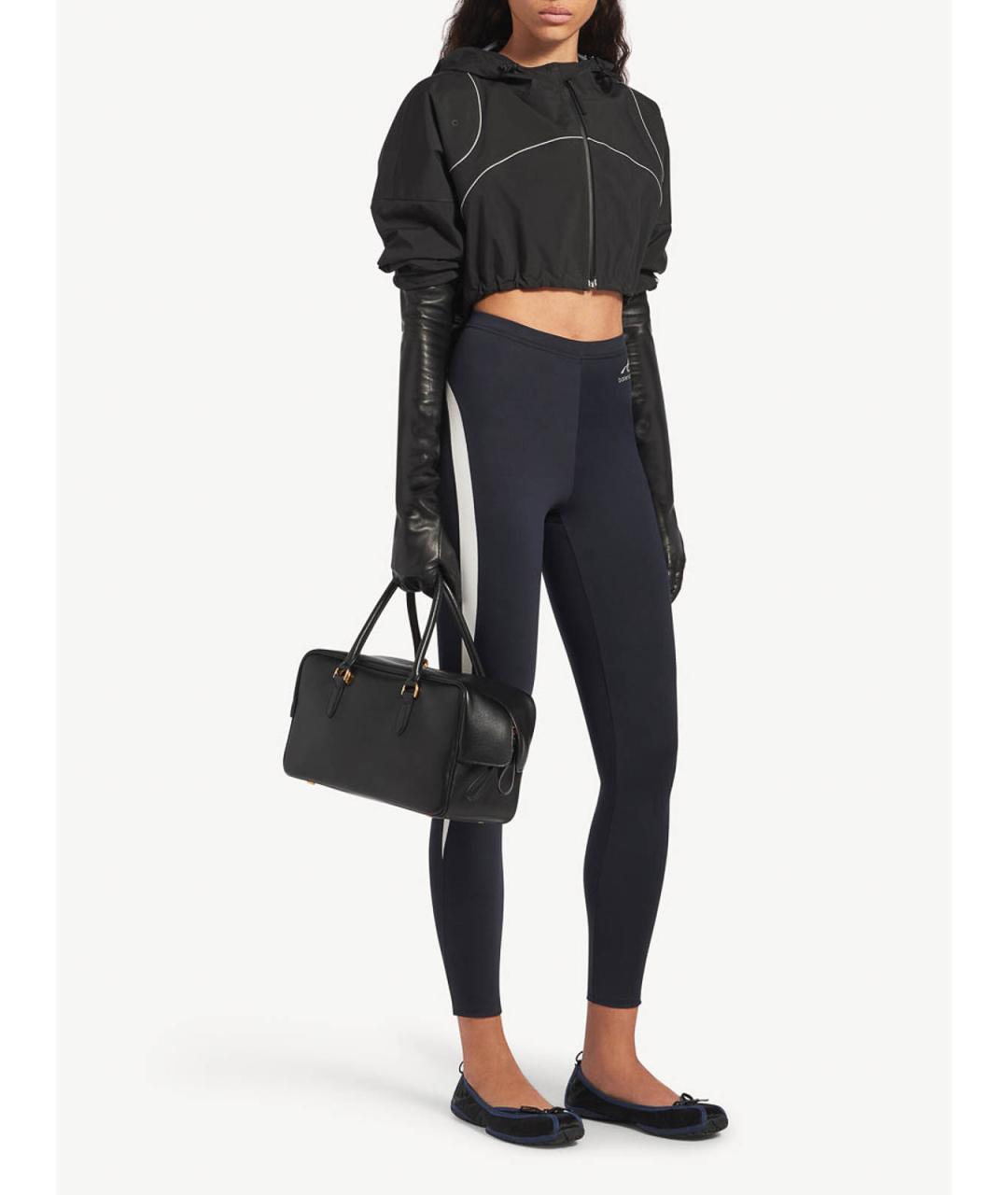 BALENCIAGA Черные текстильные балетки, фото 6