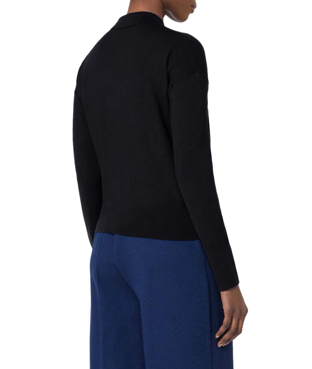 MAX MARA Черный шерстяной кардиган, фото 4