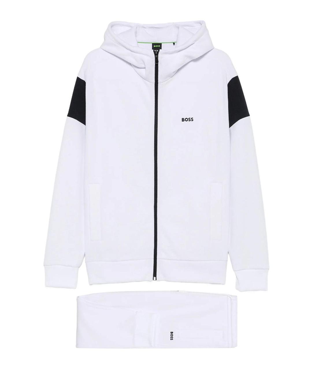HUGO BOSS Белый полиэстеровый спортивный костюм, фото 1