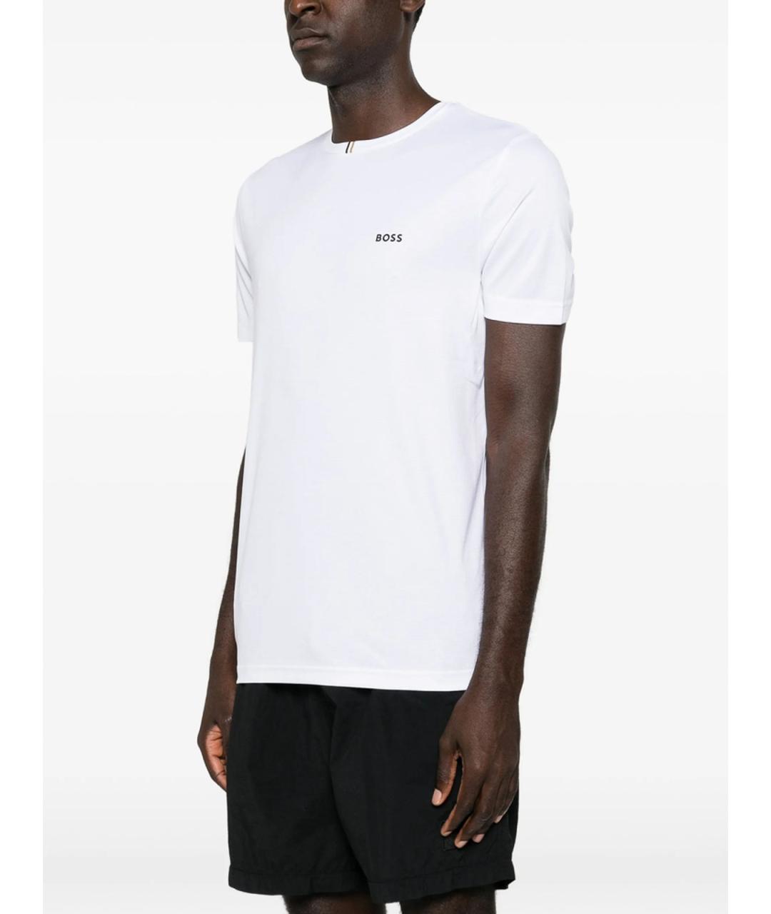 HUGO BOSS Белая футболка, фото 2