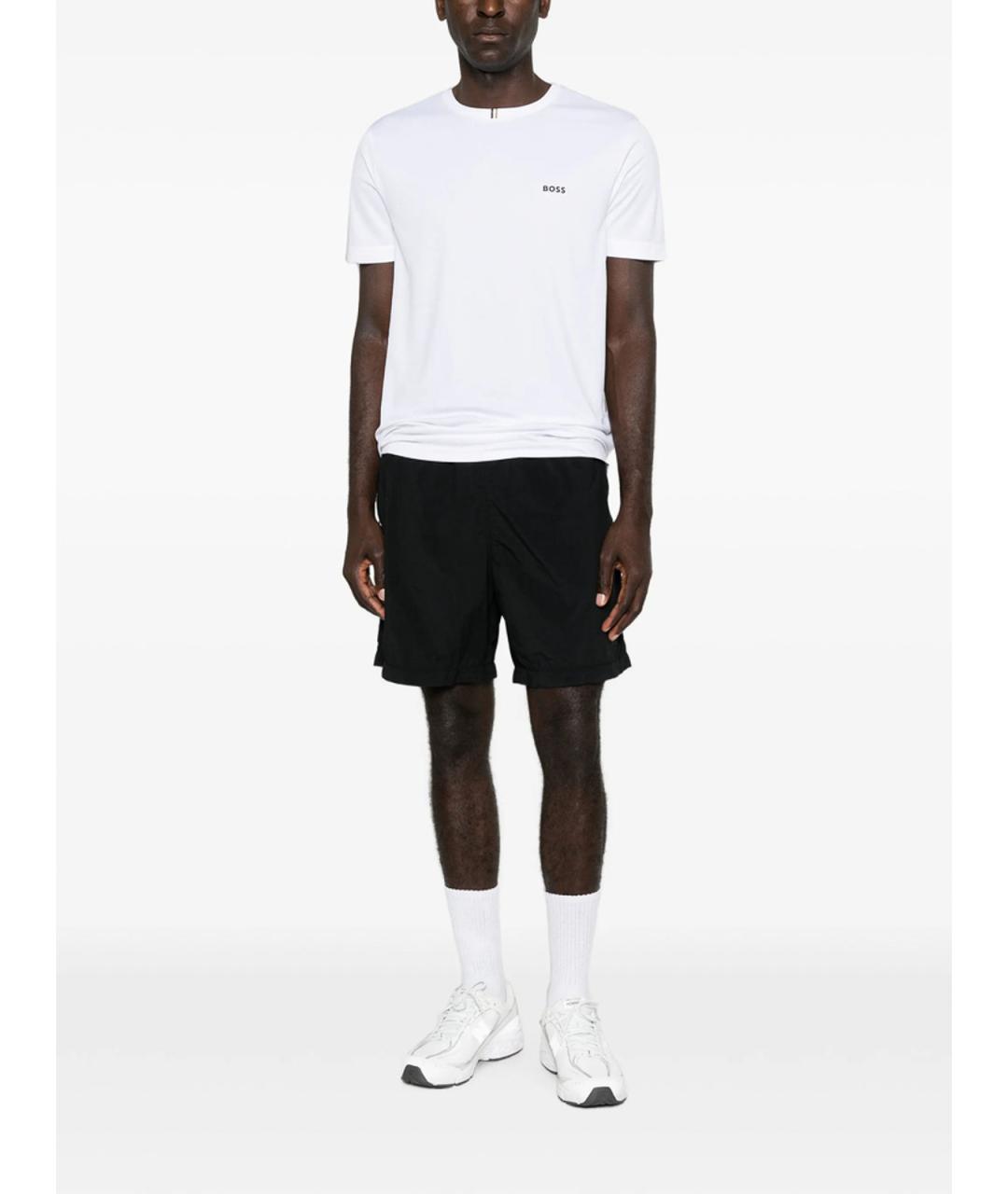 HUGO BOSS Белая футболка, фото 4