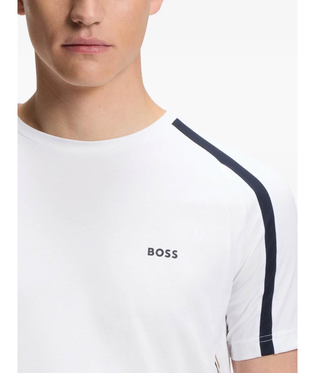 HUGO BOSS Белая футболка, фото 2
