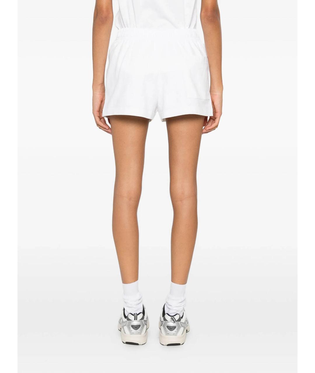 SPORTY AND RICH Белые хлопковые шорты, фото 5