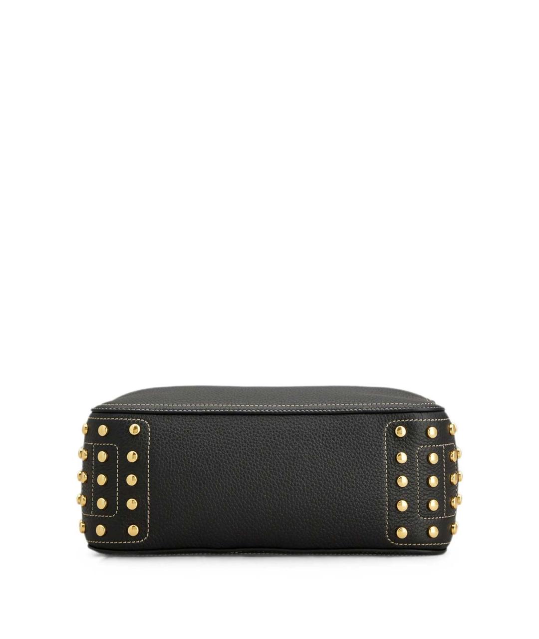 TOD'S Черная кожаная сумка через плечо, фото 3