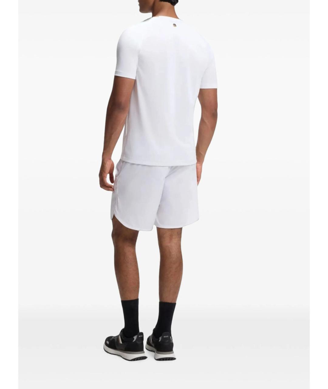 HUGO BOSS Белая футболка, фото 4