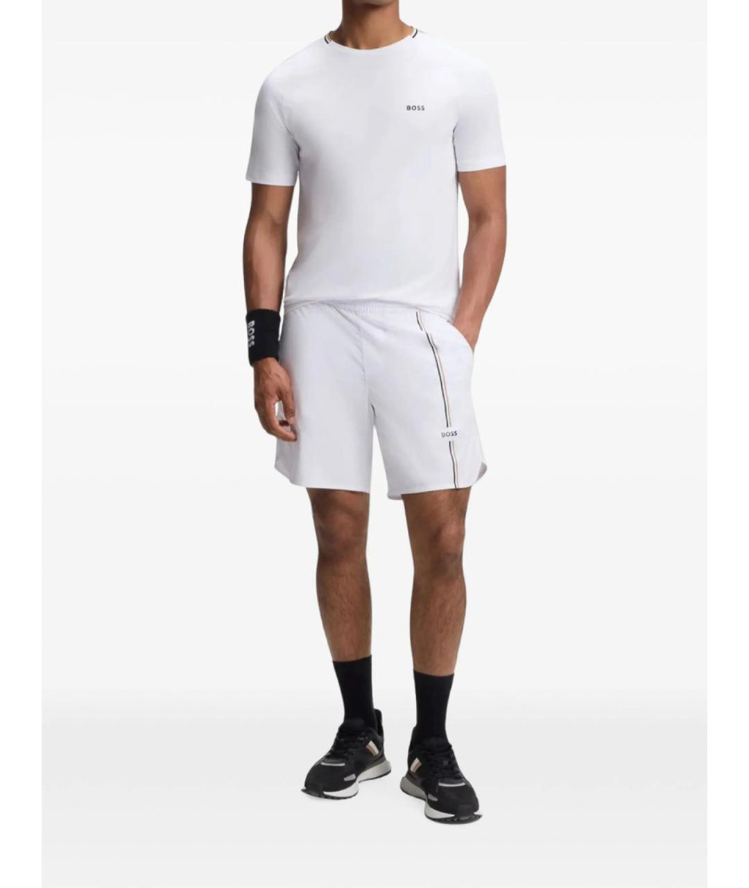 HUGO BOSS Белая футболка, фото 3