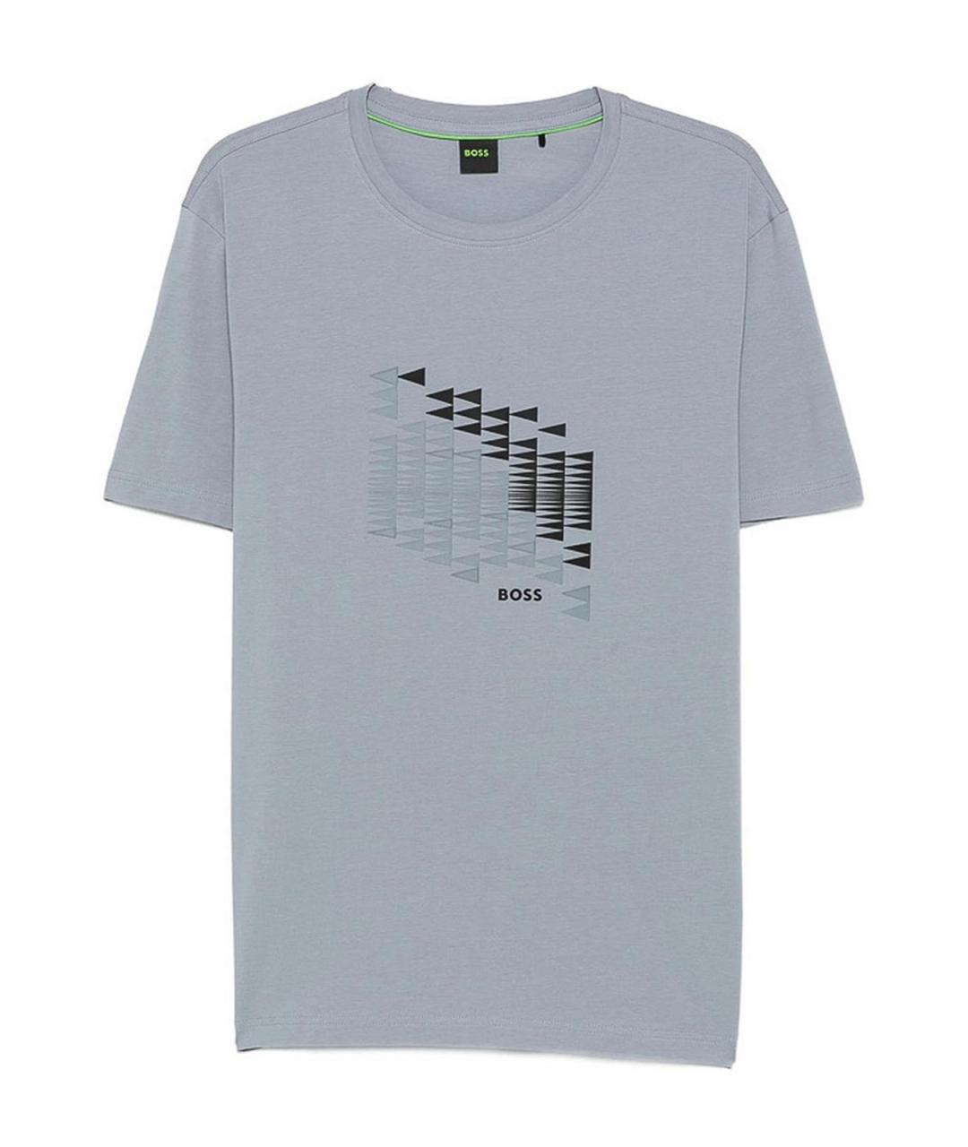 HUGO BOSS Серая футболка, фото 1